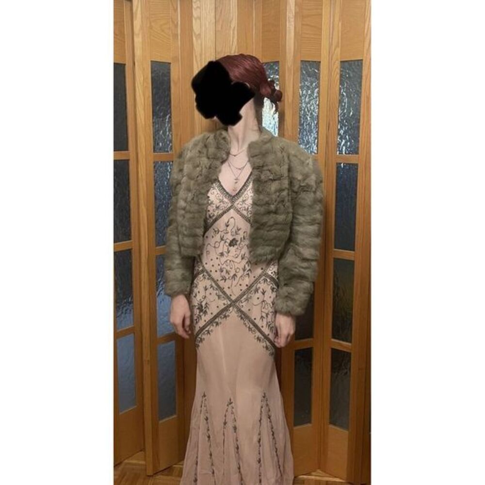 Gorgeous Luxurious Hamilton & Co Faux Fur Coat From New Haven Paris est. Size 6
